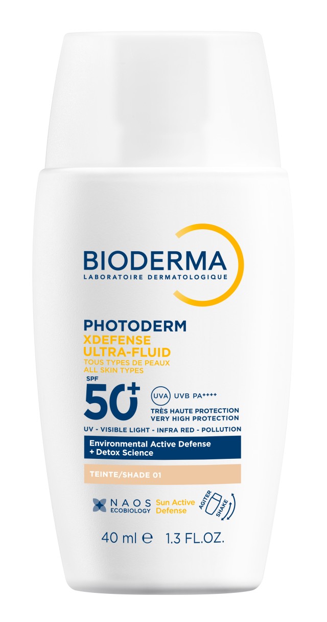 Bioderma Photoderm XDefense Ultra-Fluid SPF50+ Shade 01 Αντηλιακό … Bioderma Photoderm XDefense Ultra-Fluid SPF50+ Shade 01 Αντηλιακό …