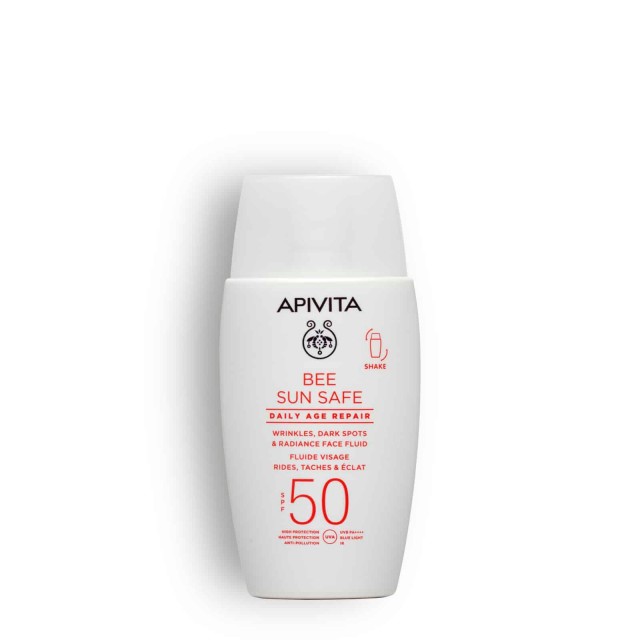Apivita Bee Sun Safe SPF50 Daily Age Repair Αντηλιακό Προσώπου με Αντι &hellip;