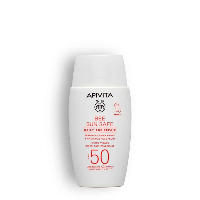 Apivita Bee Sun Safe SPF50 Daily Age Repair Facial Sunscreen with … Apivita Bee Sun Safe SPF50 Daily Age Repair Facial Sunscreen with …