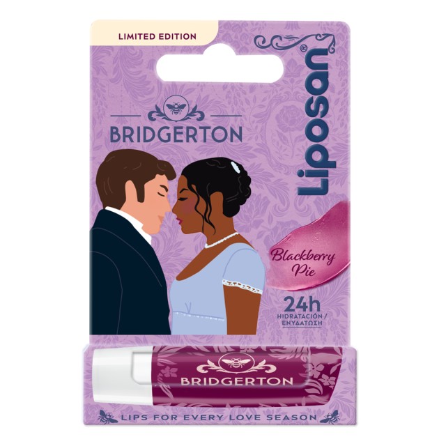 Liposan Limited Edition Bridgerton Ενυδατικό Balm Χειλιών Blackberry P &hellip;