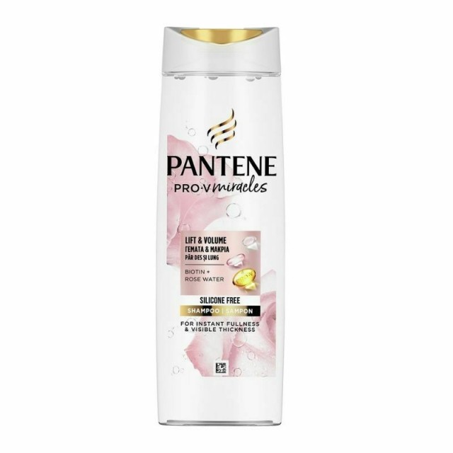 Pantene Pro V Miracles Biotin + Rose Water Shampoo Σαμπουάν για Όγκο Χ &hellip;