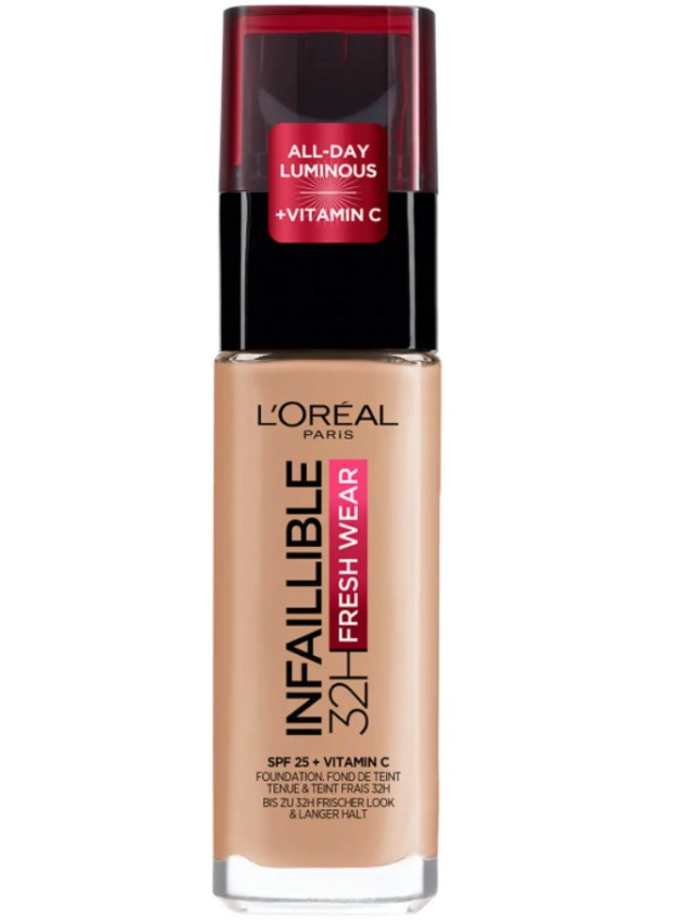 LOreal Paris Infaillible Fresh Wear 32H SPF25 + Vitamin C Foundation 2 …