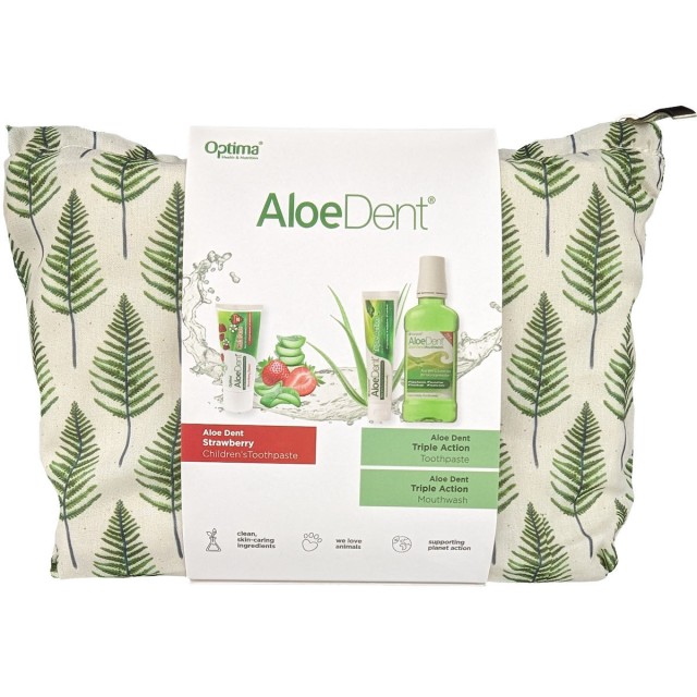 Optima PROMO AloeDent Refresh & Protect Παιδική Οδοντόκρεμα Φράουλα 50 …