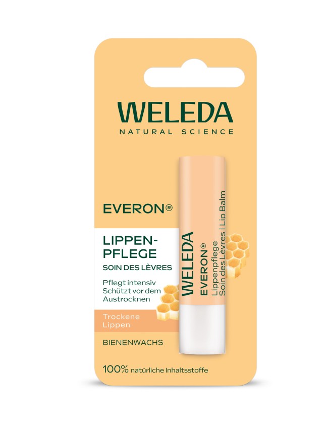 Weleda - Everon SPF4 Περιποίηση Χειλιών, 4gr