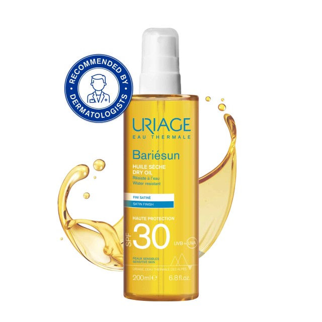 Uriage Bariésun SPF30 Dry Oil Sunscreen Dry Oil for Body & Hair 20 …