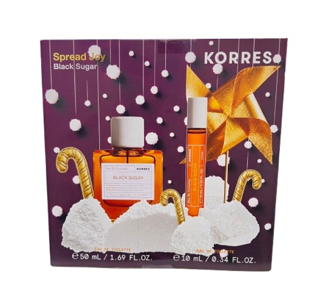 Korres PROMO Black Sugar Eau De Toilette Γυναικείο Άρωμα 50ml & Black &hellip;