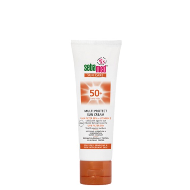 Sebamed Sun Cream SPF 50+ Multi Protect Sun Cream PH5.5, 75ml
