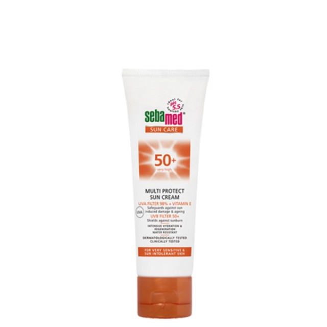 Sebamed Sun Cream SPF 50+ Multi Protect Sun Cream PH5.5, 75ml Sebamed Sun Cream SPF 50+ Multi Protect Sun Cream PH5.5, 75ml