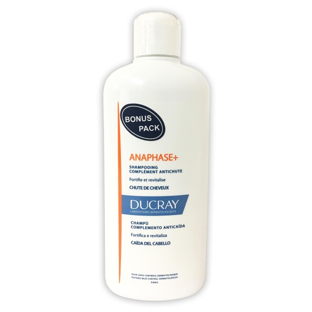 Ducray Anaphase+ Shampoo Δυναμωτικό Συμπληρωματικό Σαμπουάν Κατά της Τριχόπτωσης 400ml