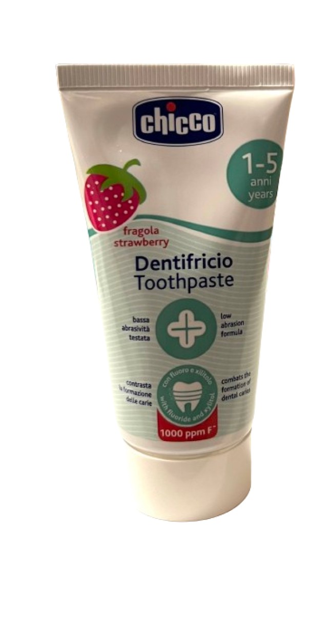 Chicco Oral Care Οδοντόκρεμα για Παιδιά από 1-5 Ετών με Γεύση Φράουλα 50ml