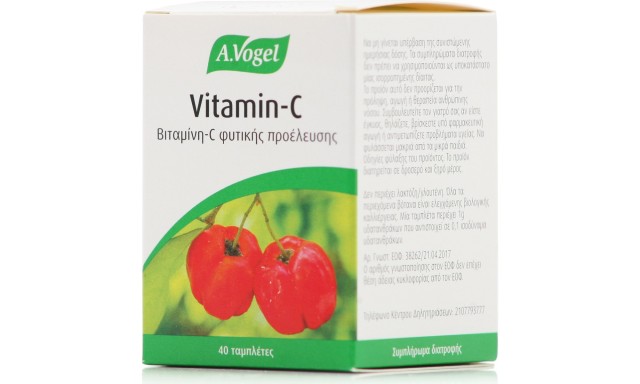 A. Vogel Vitamin C 40 Ταμπλέτες