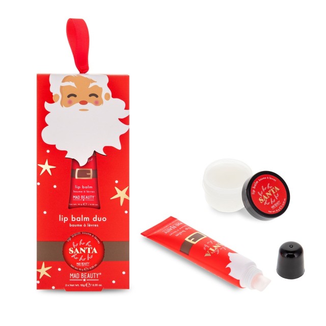 Mad Beauty PROMO Xmas Hoho Holiday Lip Balm Duo για Ενυδάτωση των Χειλ … Mad Beauty PROMO Xmas Hoho Holiday Lip Balm Duo για Ενυδάτωση των Χειλ …