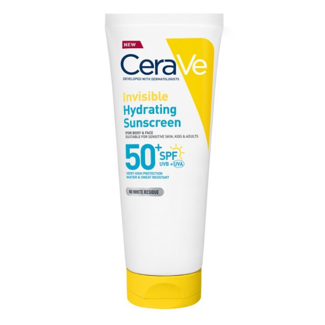 CeraVe Invisible Hydrating SPF50+ Αντηλιακό για Πρόσωπο & Σώμα 177ml CeraVe Invisible Hydrating SPF50+ Αντηλιακό για Πρόσωπο & Σώμα 177ml