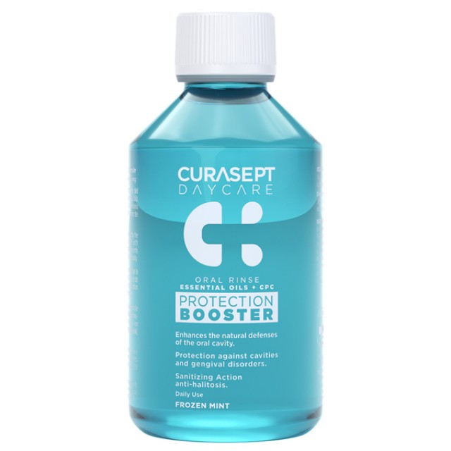 Curasept Daycare Protection Booster Frozen Mint Καθημερινό Στοματικό Διάλυμα 500ml