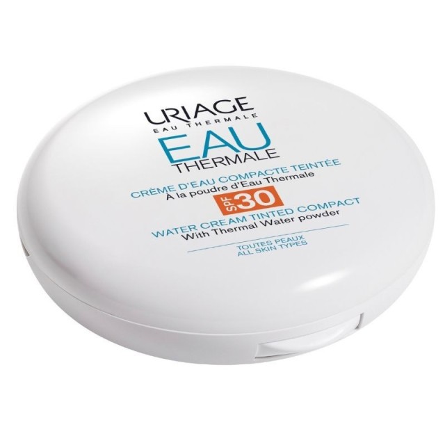 Uriage Eau Thermale Water Cream Tinted Compact SPF30 Κρέμα Ενυδάτωσης Με Χρώμα - 10g