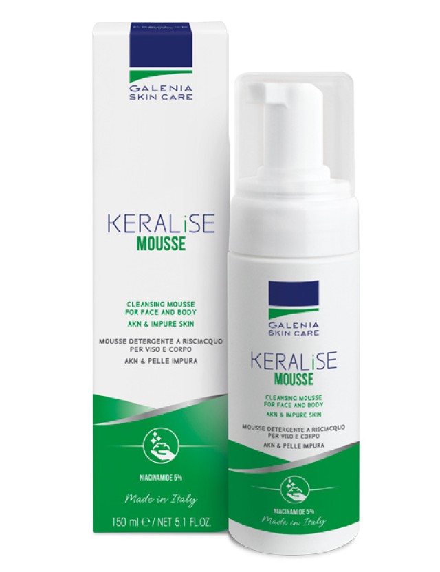 Galenia Skin Care Keralise Mousse Αφρός Καθαρισμού Προσώπου & Σώματος &hellip;