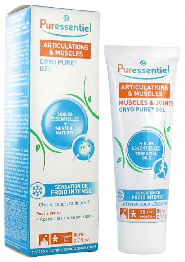 Puressentiel Muscles & Joints Cryo Pure Gel Τζελ για Μύες και Αρθρώσει …