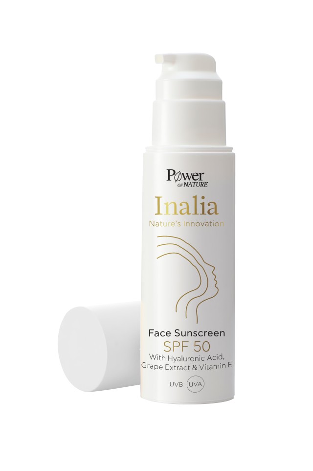 Power Of Nature Inalia Face Sunscreen Αντηλιακό Προσώπου με SPF50 50ml Power Of Nature Inalia Face Sunscreen Αντηλιακό Προσώπου με SPF50 50ml