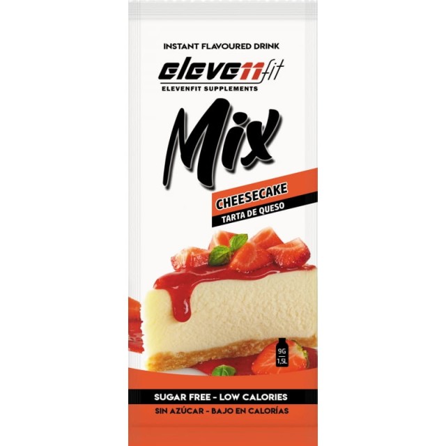 ElevenFit Mix Ρόφημα σε Μορφή Σκόνης με Γεύση Cheesecake 9gr 1 Τεμάχιο