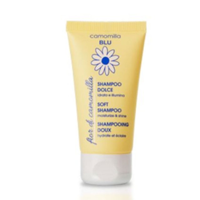 Camomilla Blu Soft Shampoo Fior Di Camomilla Απαλό Σαμπουάν για Ενυδάτ …