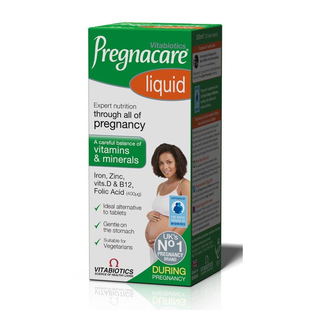 Vitabiotics Pregnacare Liquid Πόσιμο Συμπλήρωμα για τη Διατροφική … Vitabiotics Pregnacare Liquid Πόσιμο Συμπλήρωμα για τη Διατροφική …