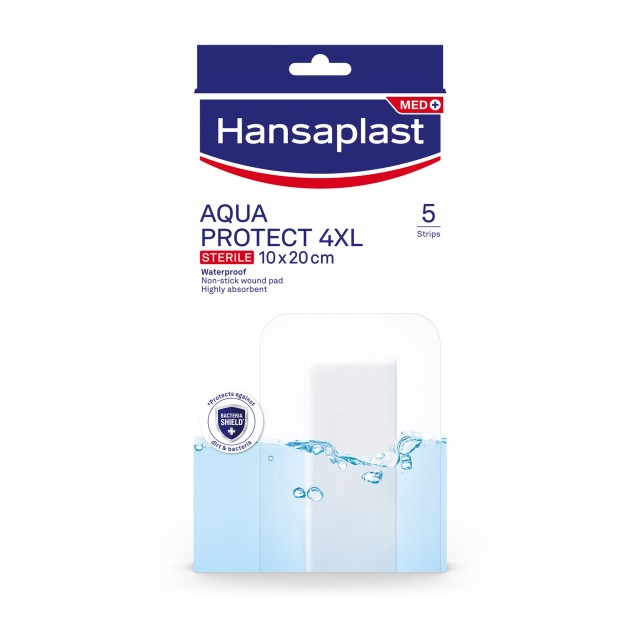 Hansaplast Aqua Protect MED 4XL Αποστειρωμένα Αυτοκόλλητα Επιθέματα 5 …