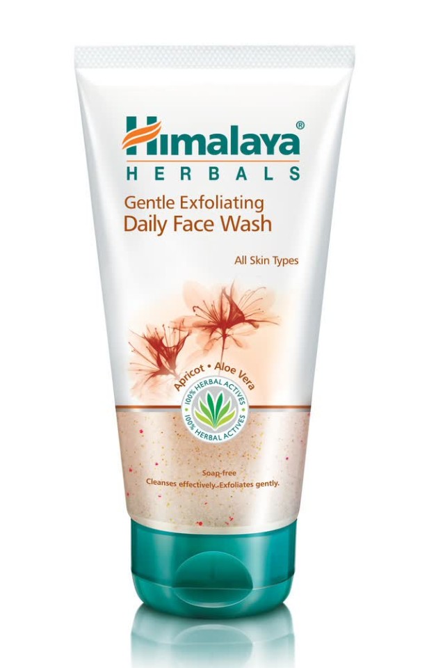 Himalaya Gentle Exfoliating Daily Face Wash Ήπιο Απολεπιστικό Προσώπου Για Όλους Τους Τύπους Δέρματος 150ml