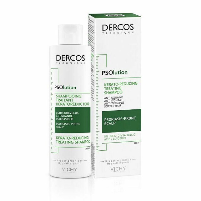 Vichy Dercos PSOlution Keratoreducing Treating Shampoo Σαμπουάν για Μαλλιά με Τάση Ψωρίασης 200ml