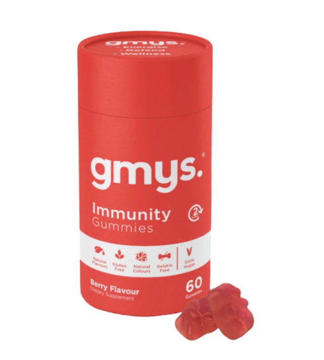 Gmys Immunity Gummies Συμπλήρωμα Διατροφής με Γεύση Μούρων 60 Gummies