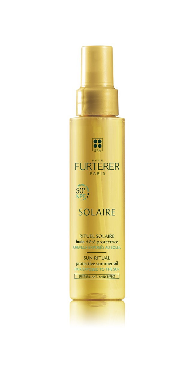 René Furterer Solaire Protective Summer Oil KPF50+ Αντηλιακό Έλαιο Μαλλιών Υψηλής Προστασίας 100ml