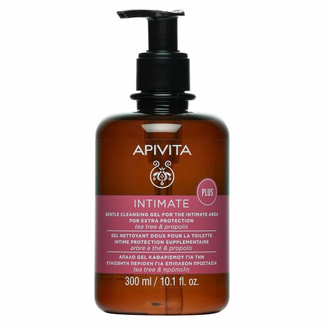 Apivita Intimate Plus Απαλό Gel Καθαρισμού για την Ευαίσθητη Περιοχή γ …