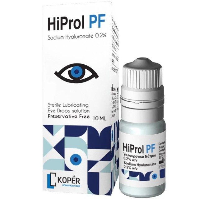 HiProl PF Sodium Hyaluronate 0,2% Στείρες Λιπαντικές Οφθαλμικές Σταγόν … HiProl PF Sodium Hyaluronate 0,2% Στείρες Λιπαντικές Οφθαλμικές Σταγόν …