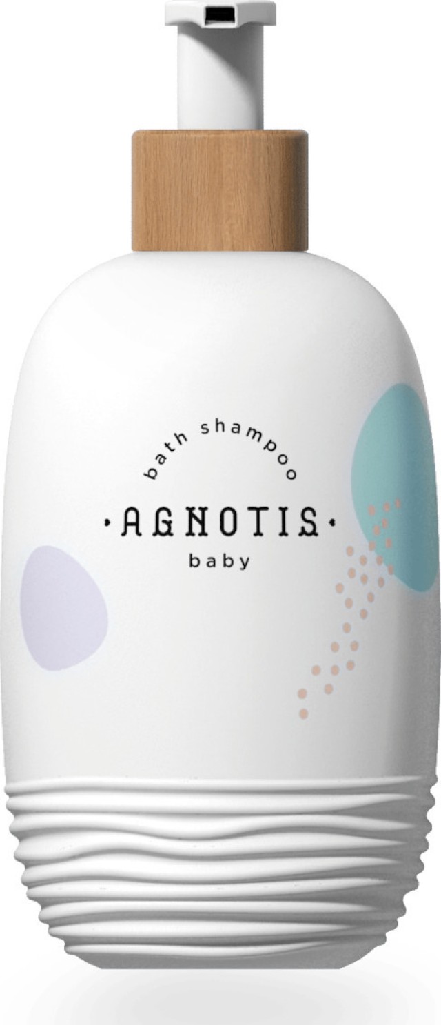 Agnotis Baby Bath Shampoo Βρεφικό Αφρόλουτρο - Σαμπουάν 2 σε 1 400ml