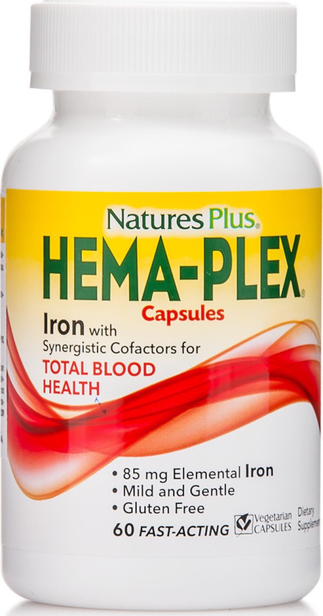 Natures Plus Hema Plex 60 Vcaps [3772]