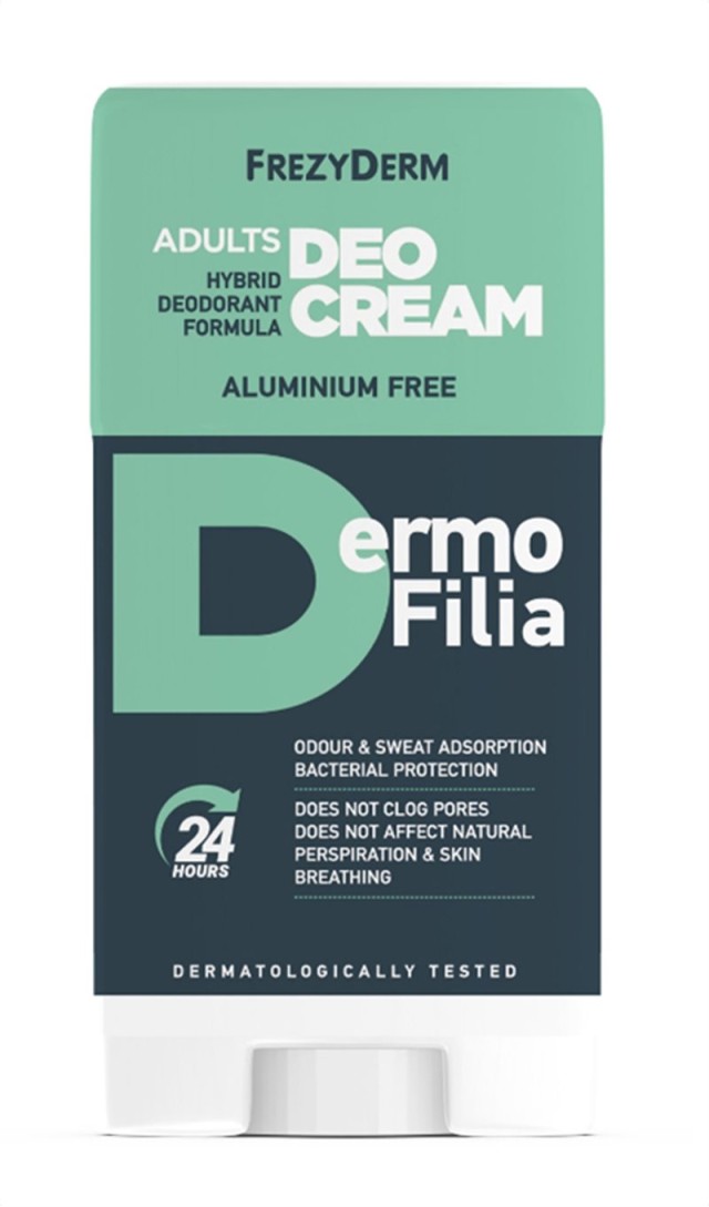 Frezyderm Adults Deo Cream Aluminiun Free Dermofilia Αποσμητικό 24ωρης …
