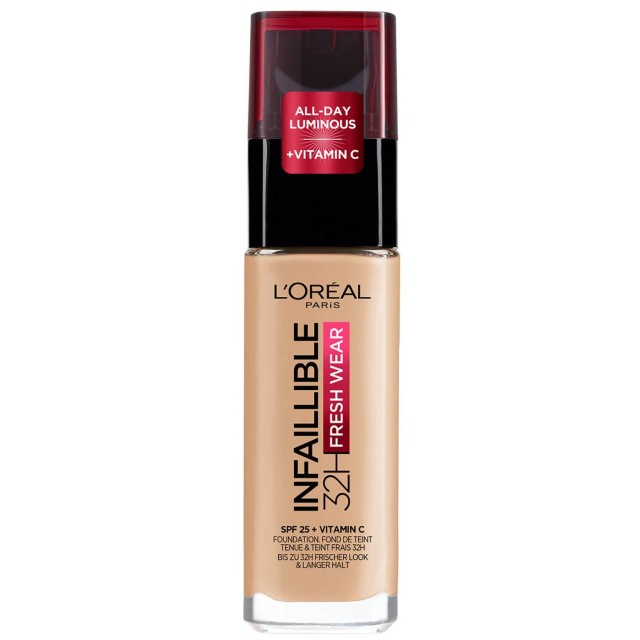 LOreal Paris Infaillible Fresh Wear 32H SPF25 + Vitamin C Foundation 1 …