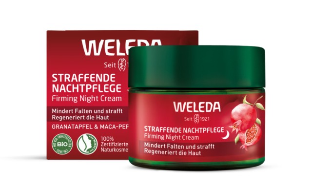 Weleda Pomegranate Κρέμα Νυκτός Ρόδι & Πεπτίδια Μάκα με Συσφιγκτική Δρ … Weleda Pomegranate Κρέμα Νυκτός Ρόδι & Πεπτίδια Μάκα με Συσφιγκτική Δρ …