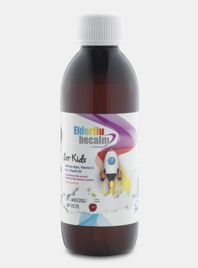 Be Calm Elderful Kids Προστατεύει από τους Ιούς της Γρίπης & του Κρυολ &hellip;