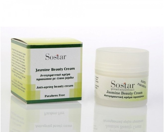 Sostar Focus Jasmine Beauty Cream Αντιγηραντική Κρέμα Προσώπου 50ml