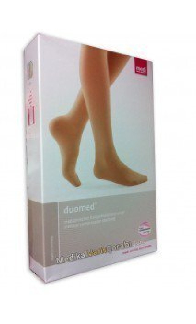 Medi Duomed Κάλτσες Κάτω Γόνατος CCl1 Κλειστά Δάκτυλα Χρώμα Μπεζ 1 Ζευ …