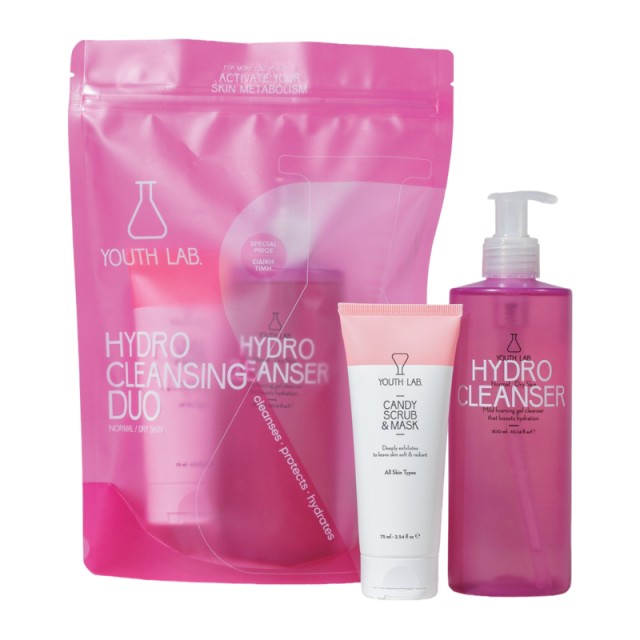 Youth Lab. PROMO Hydro Cleansing Duo Set Hydro Cleanser Τζελ Καθαρισμο … Youth Lab. PROMO Hydro Cleansing Duo Set Hydro Cleanser Τζελ Καθαρισμο …