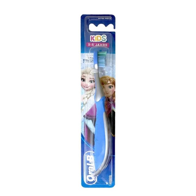 Oral B Kids Παιδική Οδοντόβουρτσα Frozen Μπλε 3+ Ετών Πολύ Μαλακή 1 Τεμάχιο