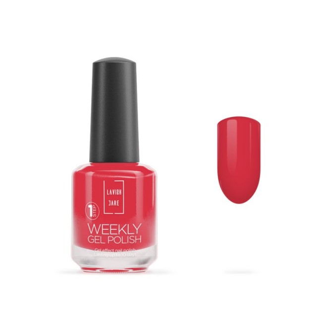 Lavish Care Βερνίκι Νυχιών Weekly Nail Polish Νο.255 Coral 15ml