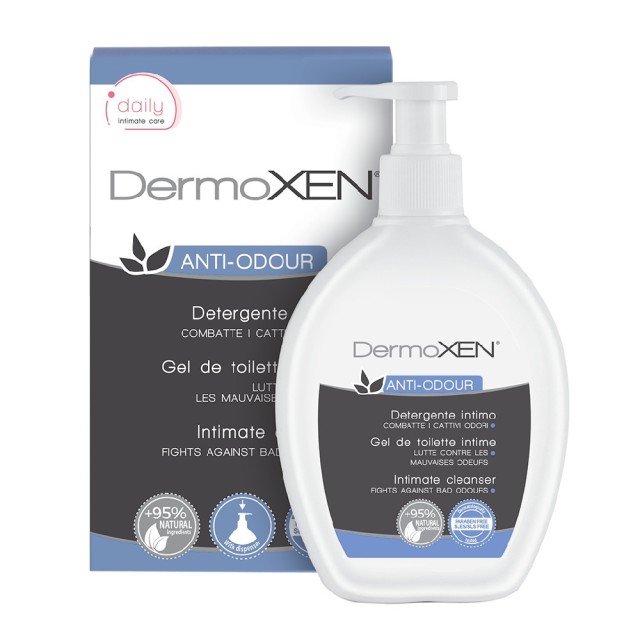 DermoXEN Anti Odour Καθαριστικό Gel για την Ευαίσθητη Περιοχή με Αιθέρ …