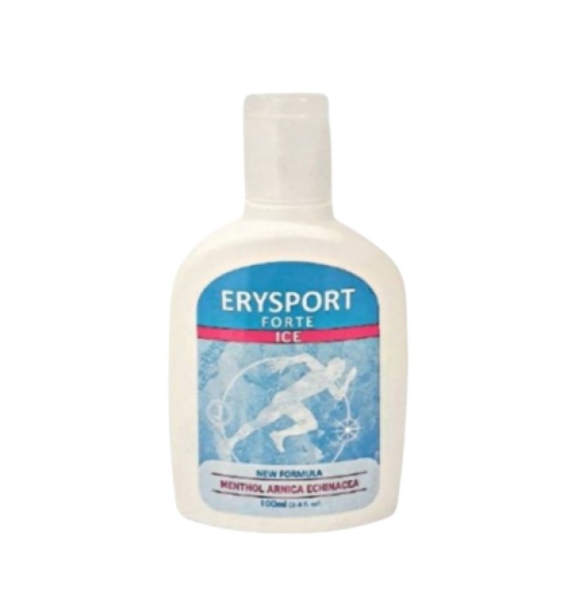 Erysport Forte Ice Menthol Arnica Echinacea Κρέμα Τζελ Κρυοθεραπείας μ …