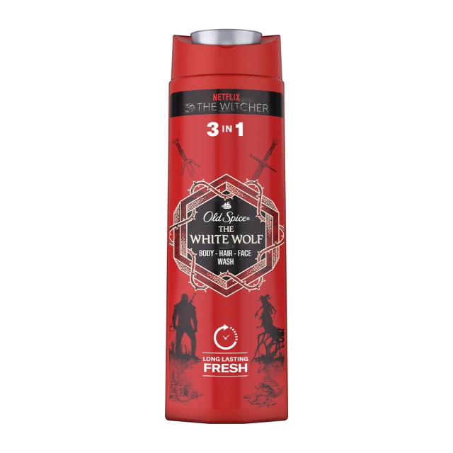 Old Spice The White Wolf 3in1 Ανδρικό Αφρόλουτρο & Σαμπουάν 400ml Old Spice The White Wolf 3in1 Ανδρικό Αφρόλουτρο & Σαμπουάν 400ml