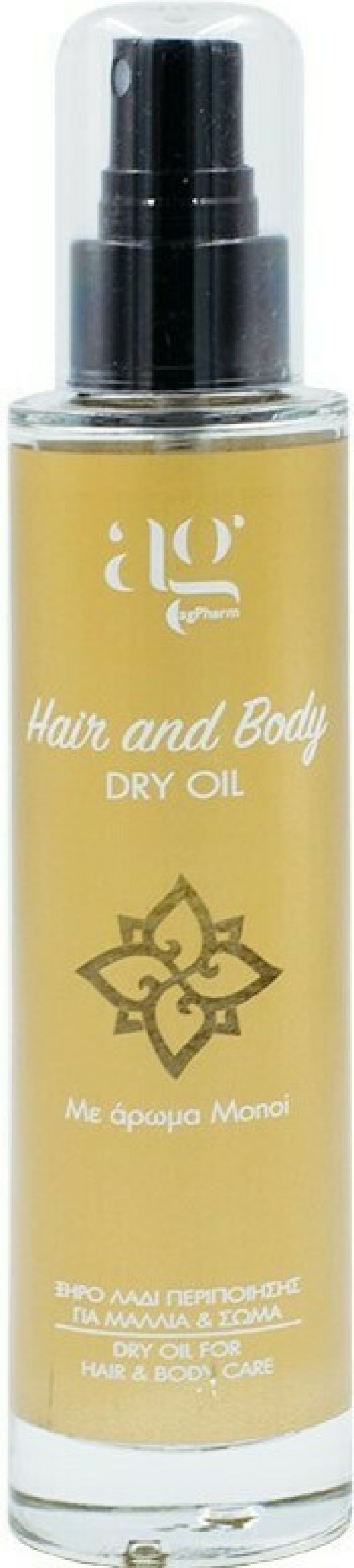 Ag Pharm Hair, Body & Face Dry Oil Ξηρό Λάδι για Πρόσωπο, Σώμα και Μαλλιά με Άρωμα Monoi 100ml