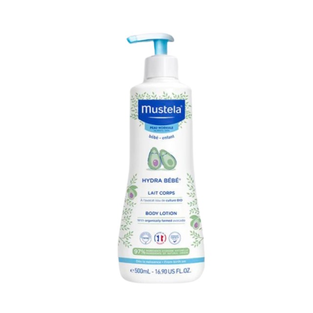 Mustela Hydra Bebe Body Lotion Παιδική Ενυδατική Κρέμα Σώματος με Αβοκ …