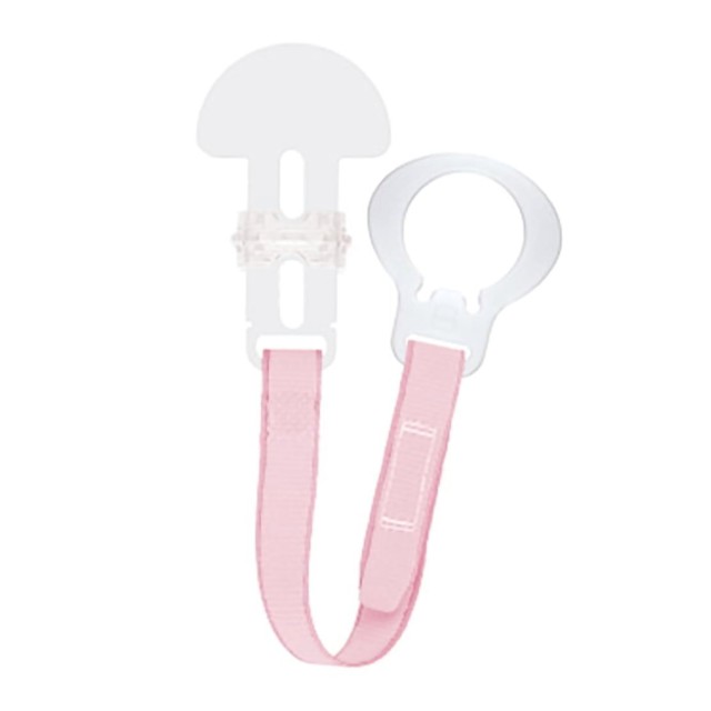 Mam Clip Κορδέλα Στήριξης Πιπίλας 0m+ Ροζ 1 Τεμάχιο [310G]