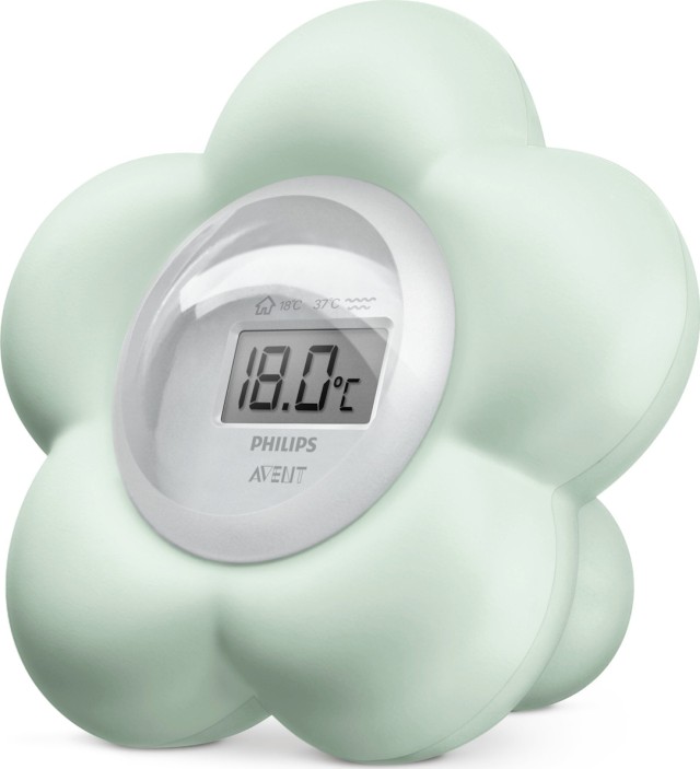 Philips Avent Mint Αδιάβροχο Ψηφιακό Θερμόμετρο Κατάλληλο για το Μπάνιο & το Δωμάτιο SCH480/20